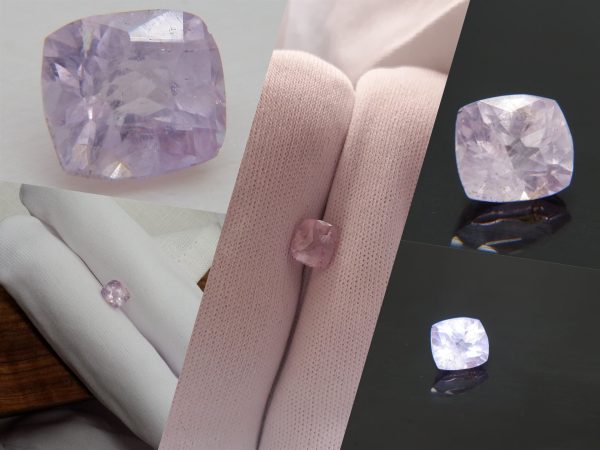 Pastel Pink - Cushion - 1.83 ct - COR authenticated