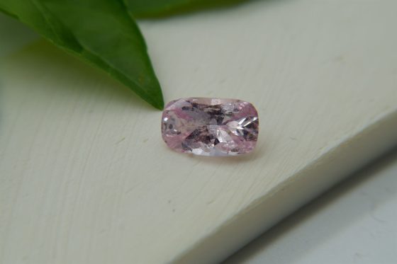 Pastel Pink Sapphire - Rectangular - 2.25 ct