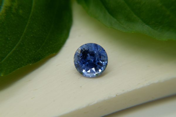 Cornflower Blue Sapphire - Round - 2.05 ct - AGL certified