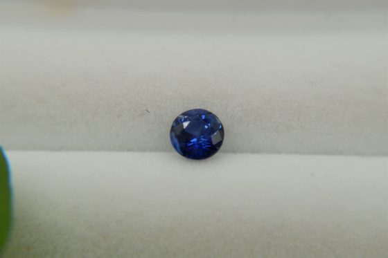 Cornflower Blue Sapphire - Round - 0.80 ct