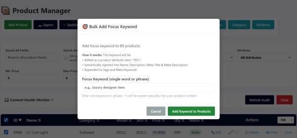 Merchant Infrastructure: Why Bulk Focus Keyword Injection Matters More Than You Think