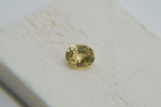 Premium: Vivid Intense Yellow Sapphire - Oval - 1.10 ct